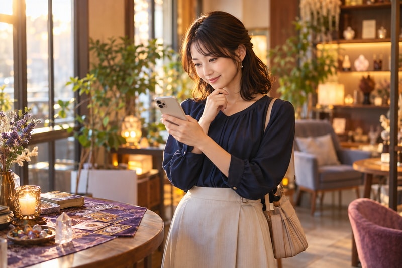 愛媛の占いは大街道の千里眼と予約制のサロン